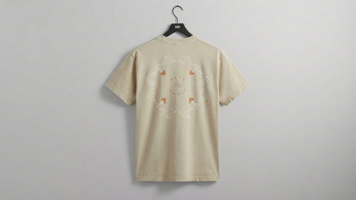 Beige DOSE t- shirt printed