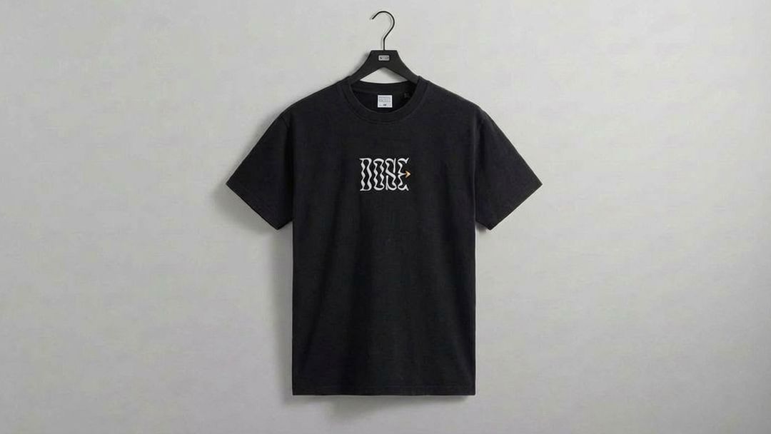 Black DOSE t-shirt printed
